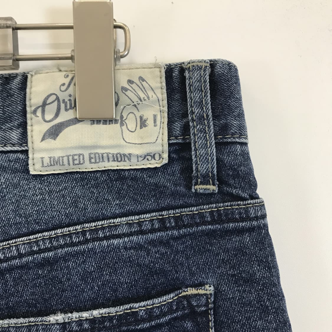 버커루 리얼데님 워시드 청바지 [33인치] 상품이미지4