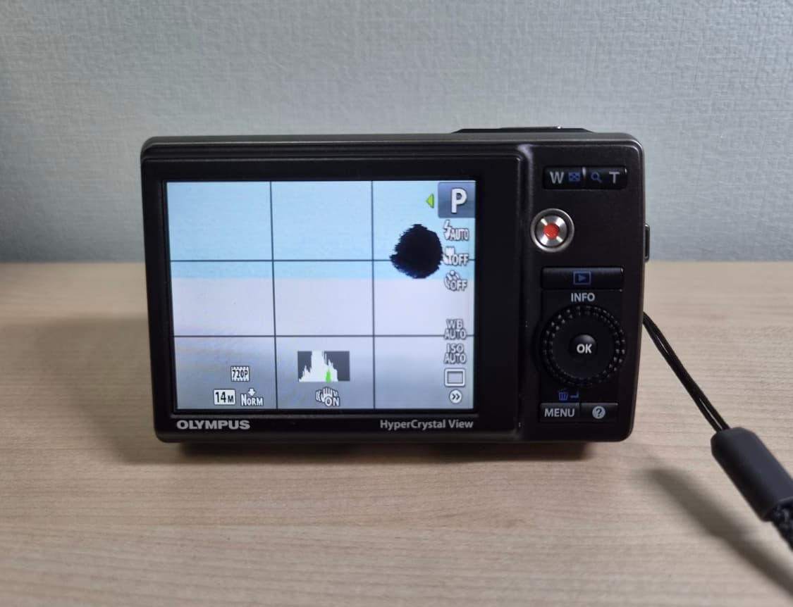트리플에스 Olympus 올림푸스 뮤 mju 9010 빈티지 디카 A급 상품이미지6
