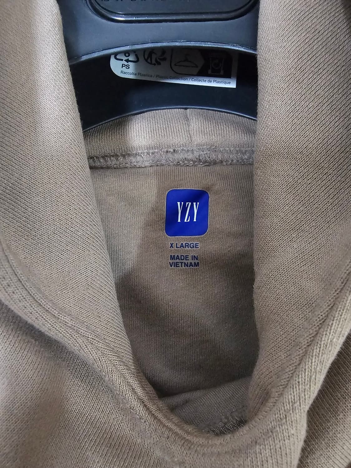 [XL] 이지 갭 엔지니어드 바이 발렌시아가 도브 후드 베이지 상품이미지3