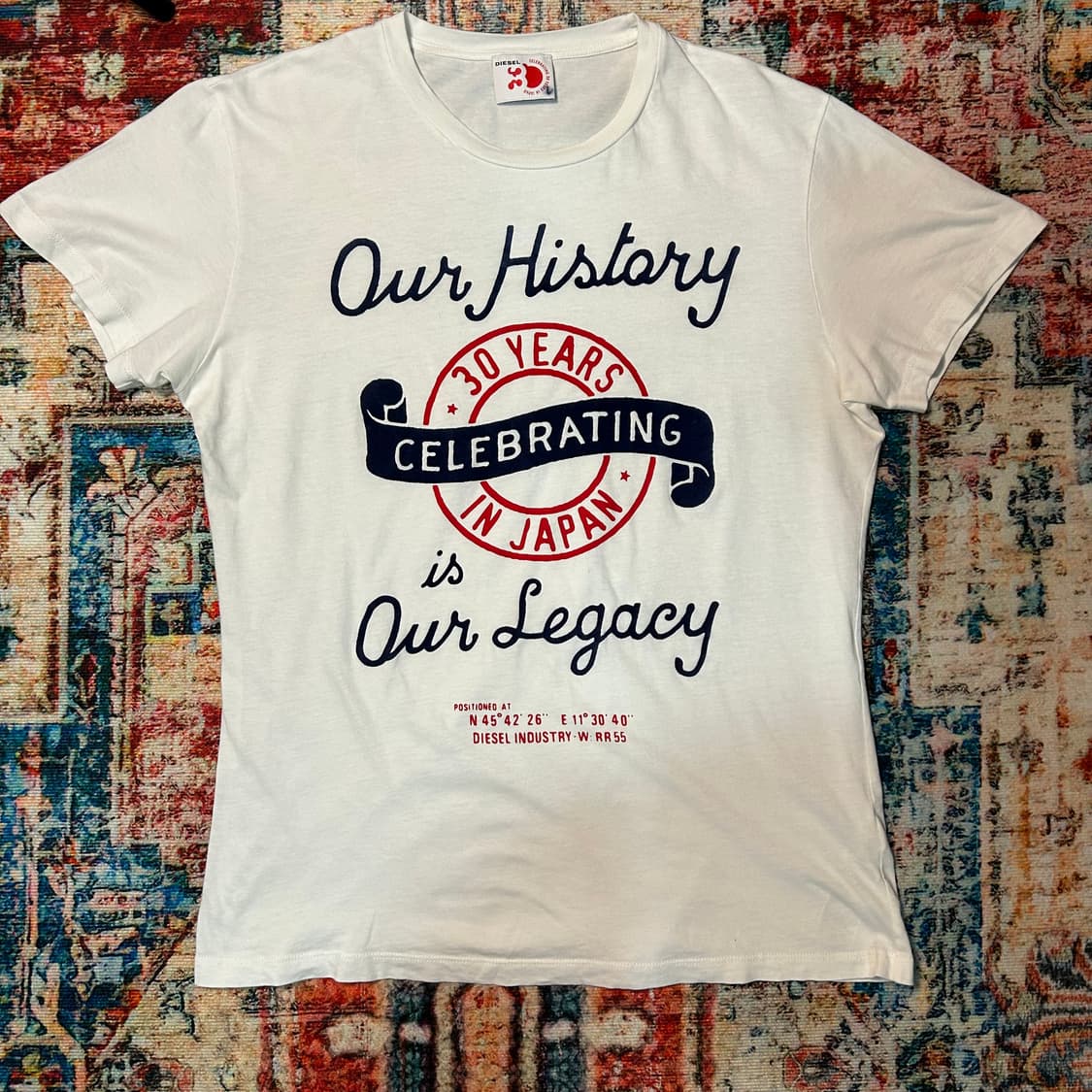[L] 디젤  아카이브 30th Anniversary 일본 한정판 반팔티 상품이미지1