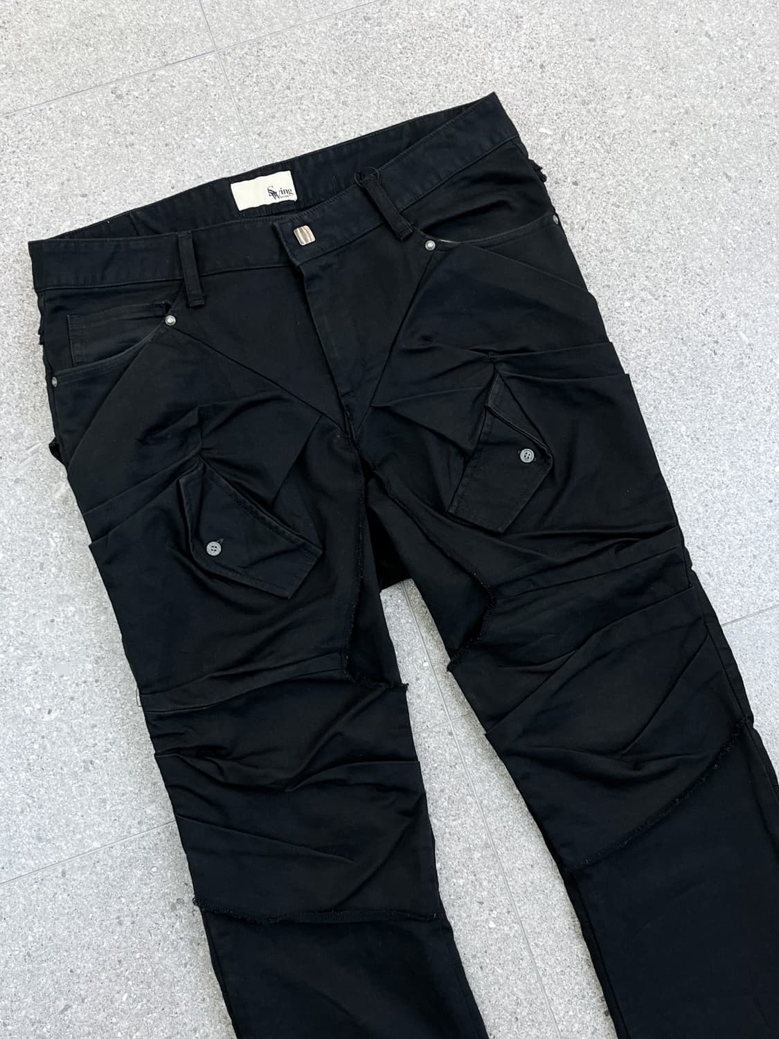 스윙 인콤프 폴딩 포켓 카고 팬츠 상품이미지5