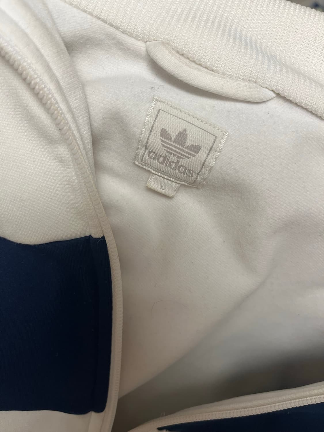 흰남 희귀 아디다스 져지 상품이미지3