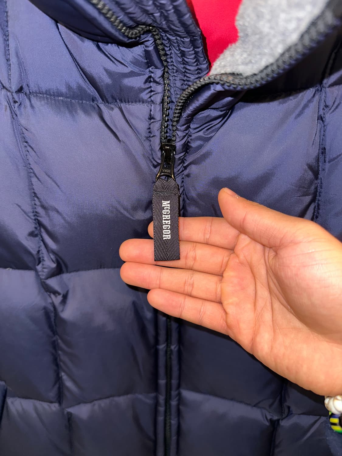 90‘s Mcgregor quilted line padded vest 상품이미지5