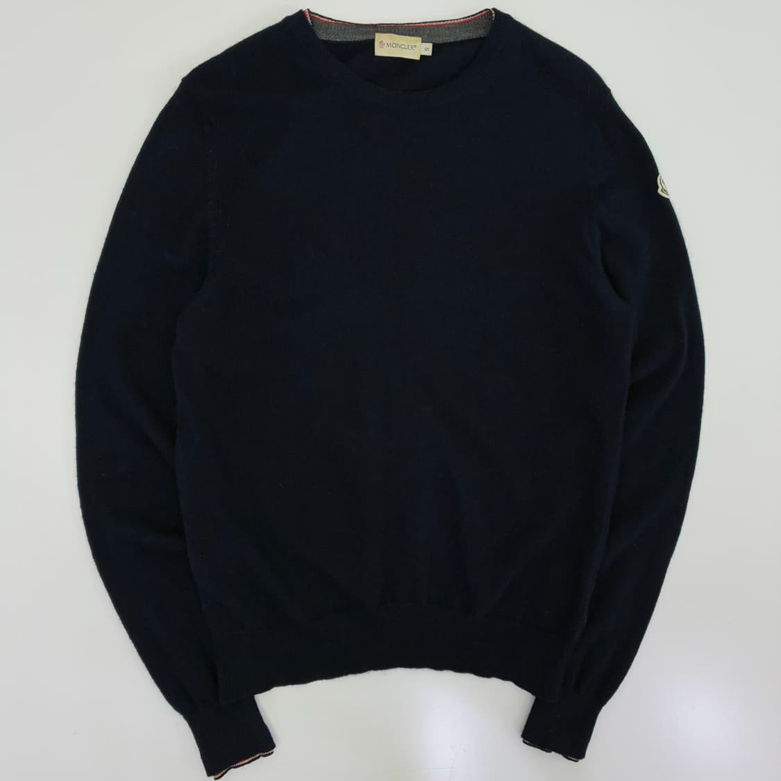 Moncler 몽클레어 암패치 울 라운드 니트 상품이미지1