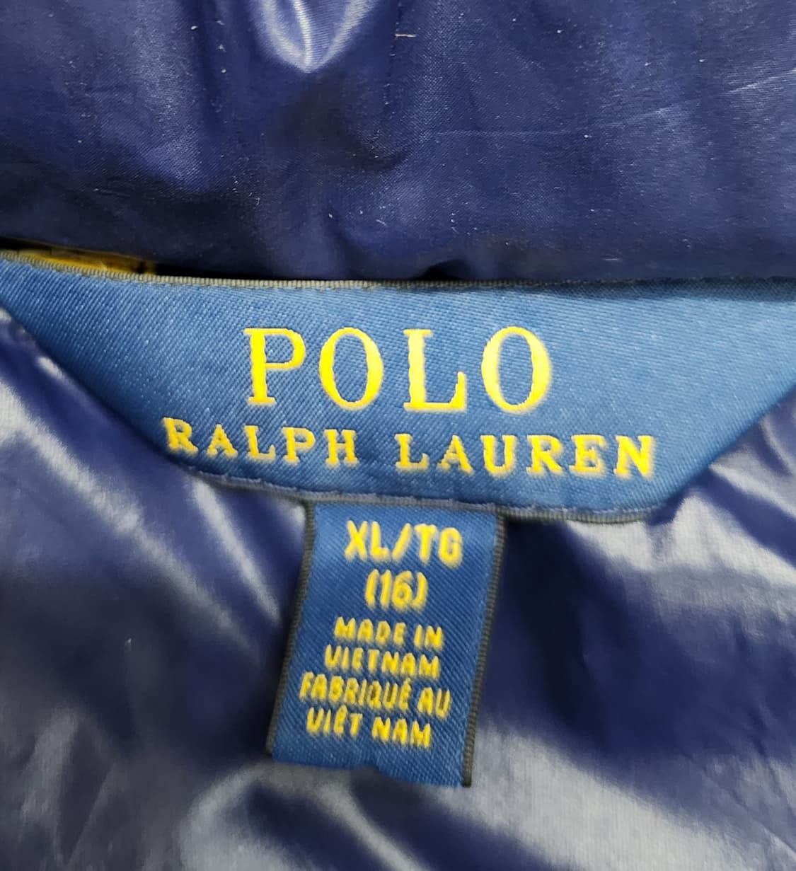 폴로랄프로렌 덕다운 패딩 키즈 XL (44반-55) 상품이미지4