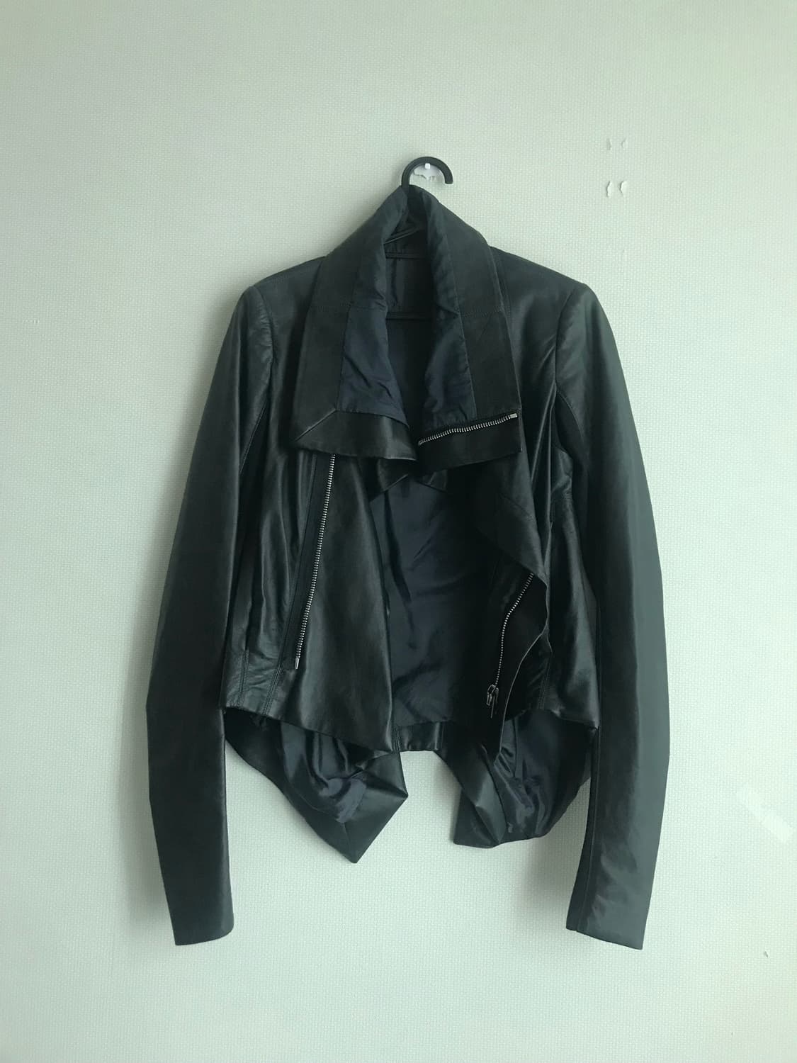 Rick Owens 2010SS 나스카 하이넥 램스킨자켓 상품이미지2