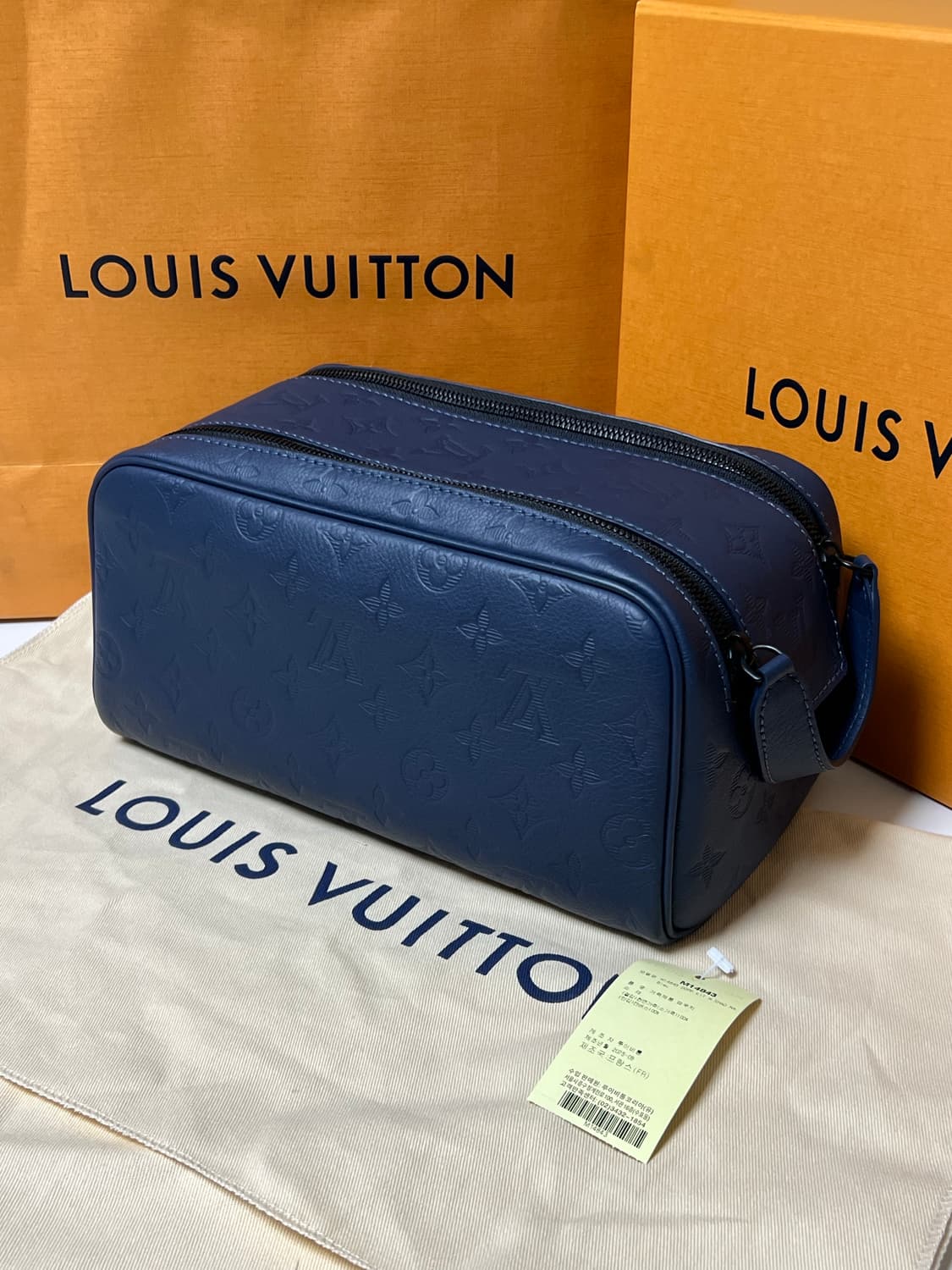 [정품] 루이비통 모노그램 쉐도우 돕키트 네이비 블루 M14843 상품이미지3