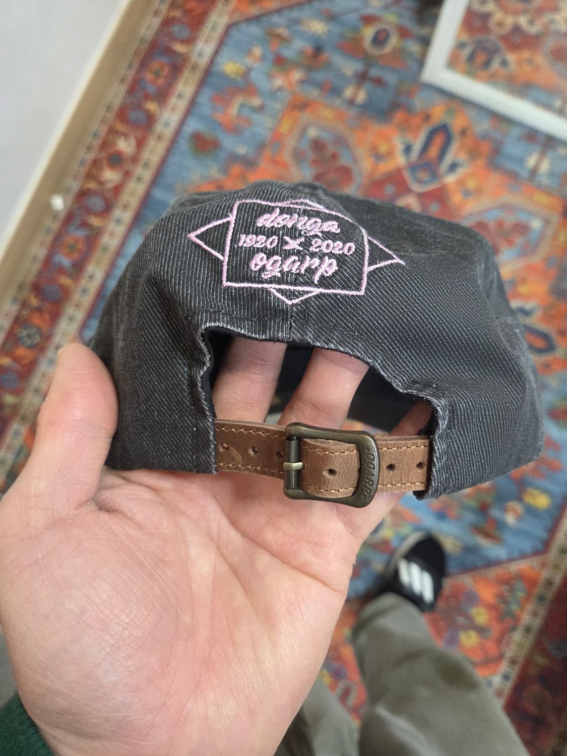 오가프 동아일보 매거진 모자 프리 차콜그레이  상품이미지3