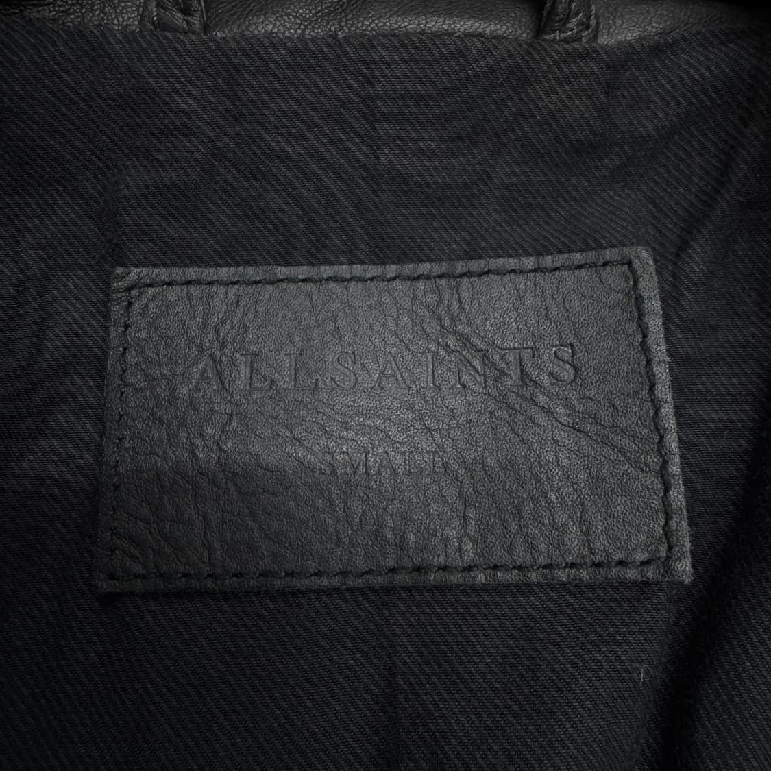 올세인츠 릭오웬스맛 리얼레더 양가죽 바이커 가죽 자켓 상품이미지8