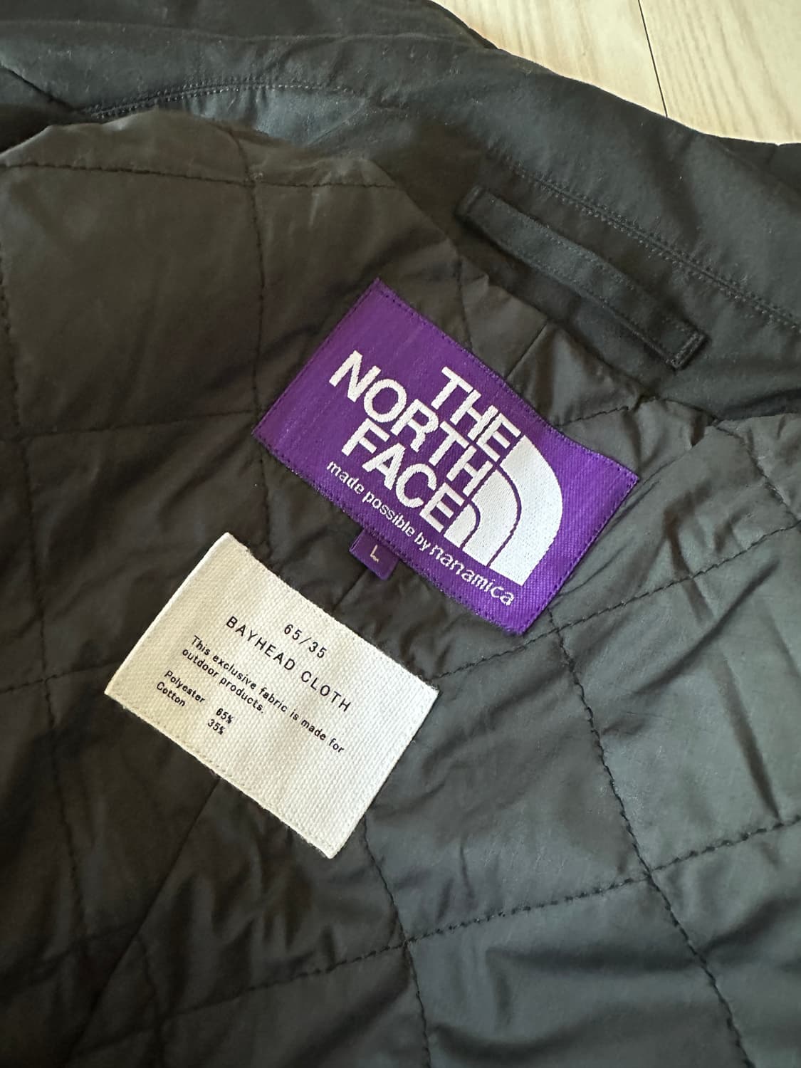 빔즈x노스페이스 퍼플라벨 프리마로프트 코트 상품이미지9