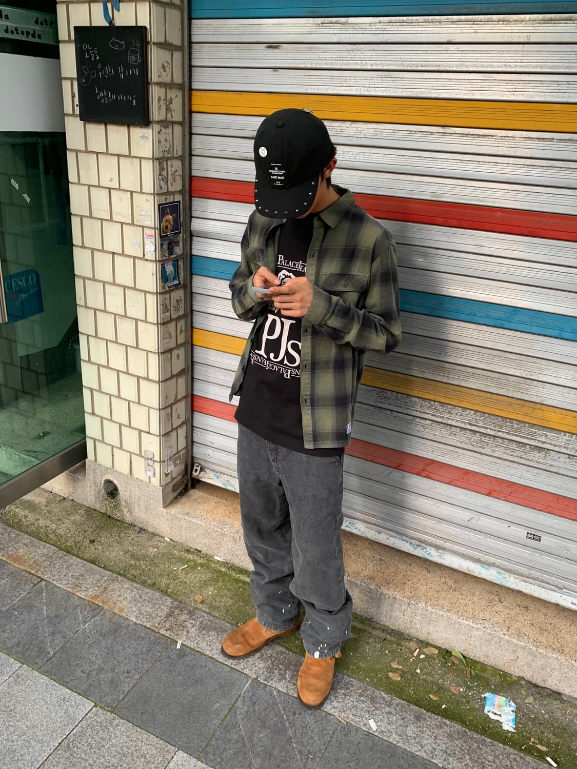 네이버후드 플란넬 셔츠 상품이미지2