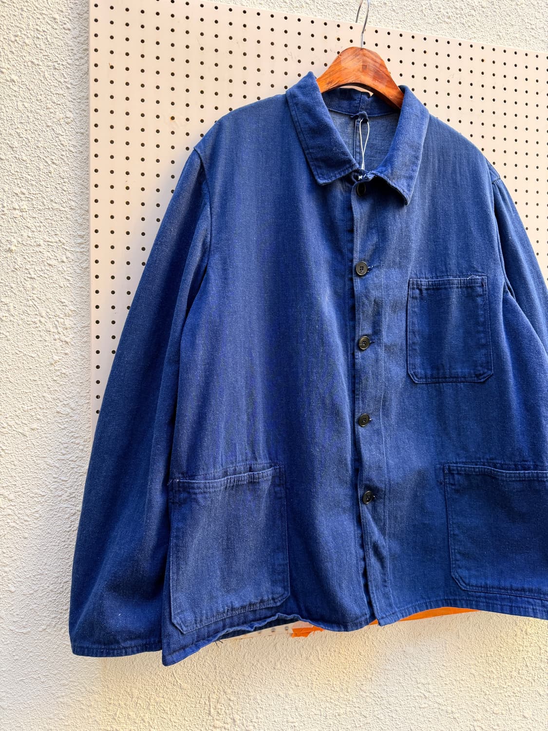 OLD VINTAGE DENIM FRENCH 데님 프렌치워크자켓 상품이미지4