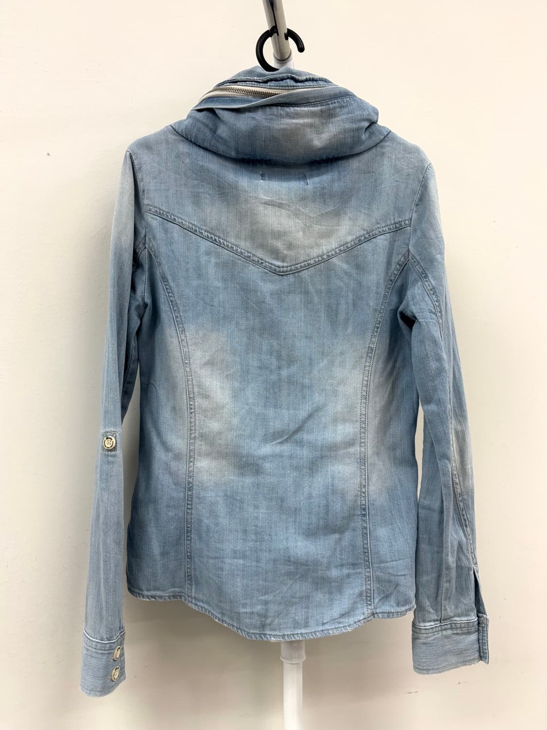 빈티지 데님 셔츠 y2k 상품이미지8