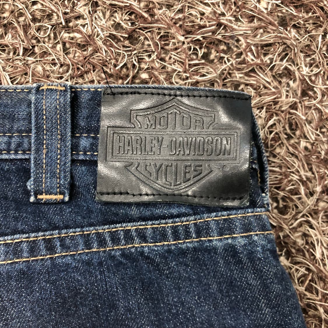 할리데이비슨 모토사이클 바이커 데님팬츠 상품이미지5