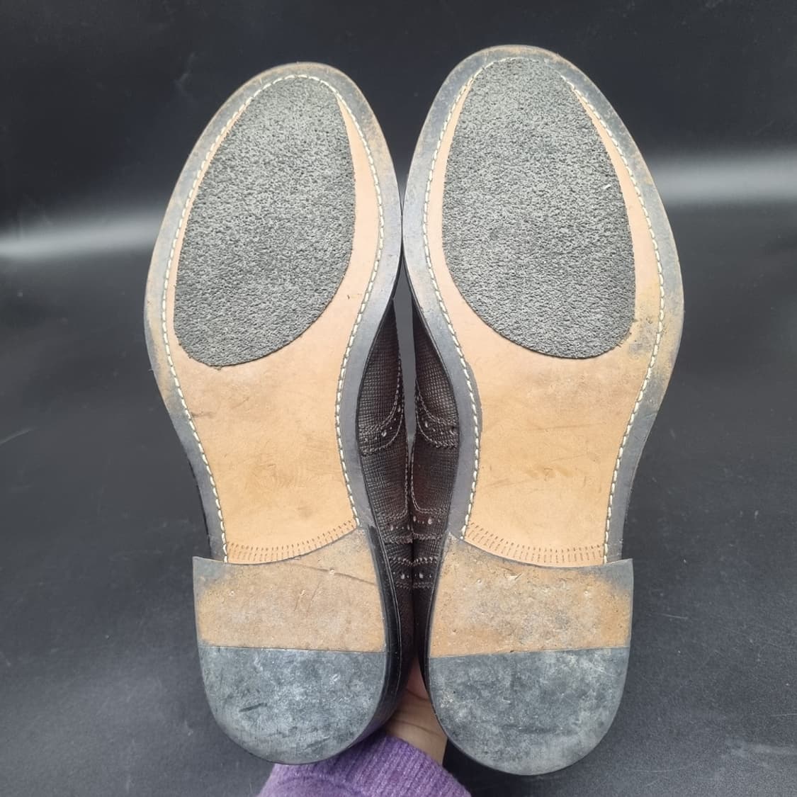 미소페 윙팁 남성구두255 상품이미지3