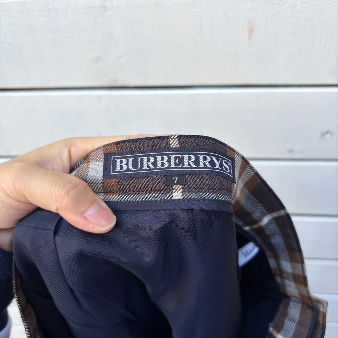 Burberry 버버리 체크 스커트 상품이미지5