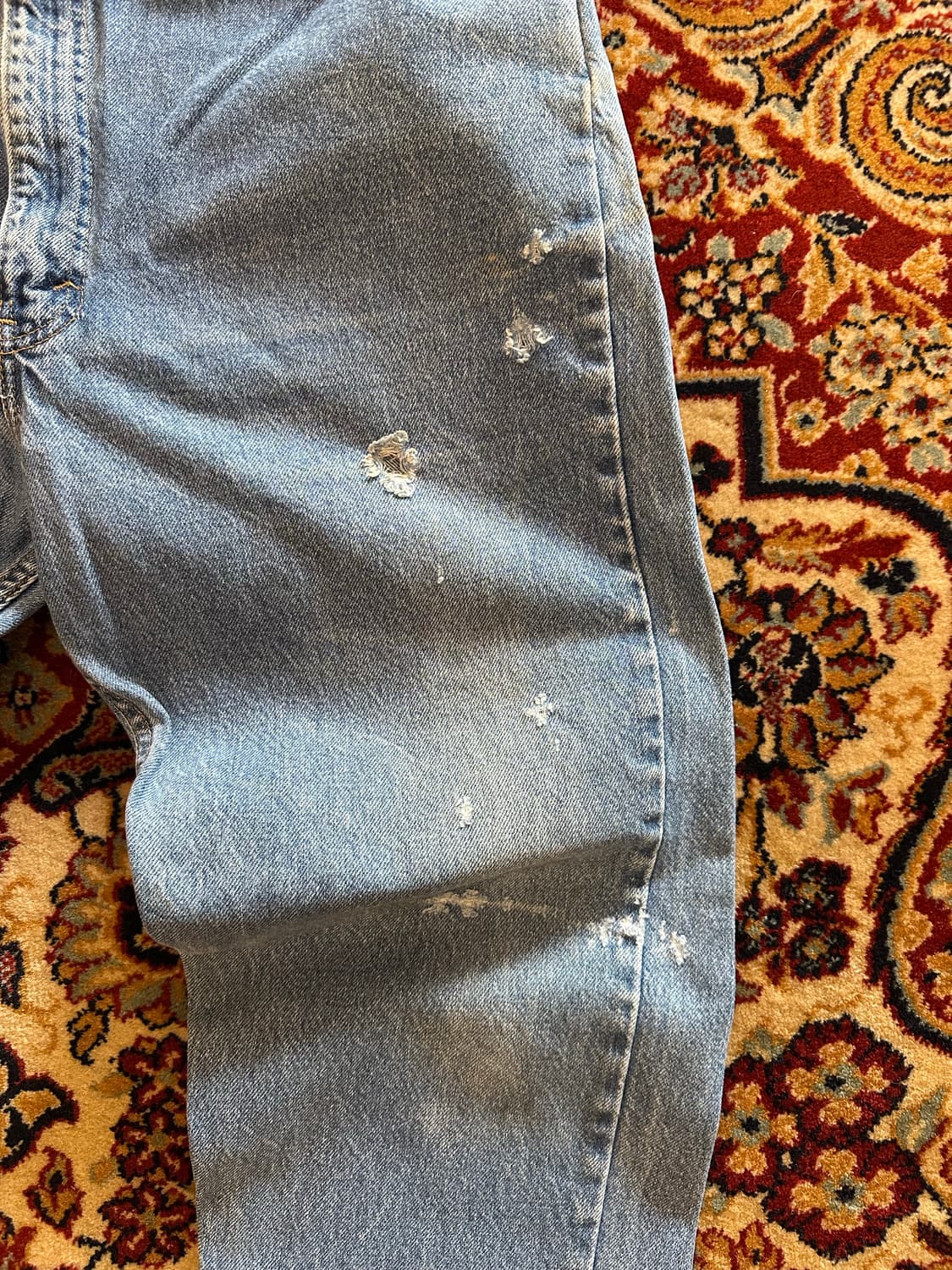 90s Levi's 505 "Blank Orange Tab" (USA) 상품이미지4