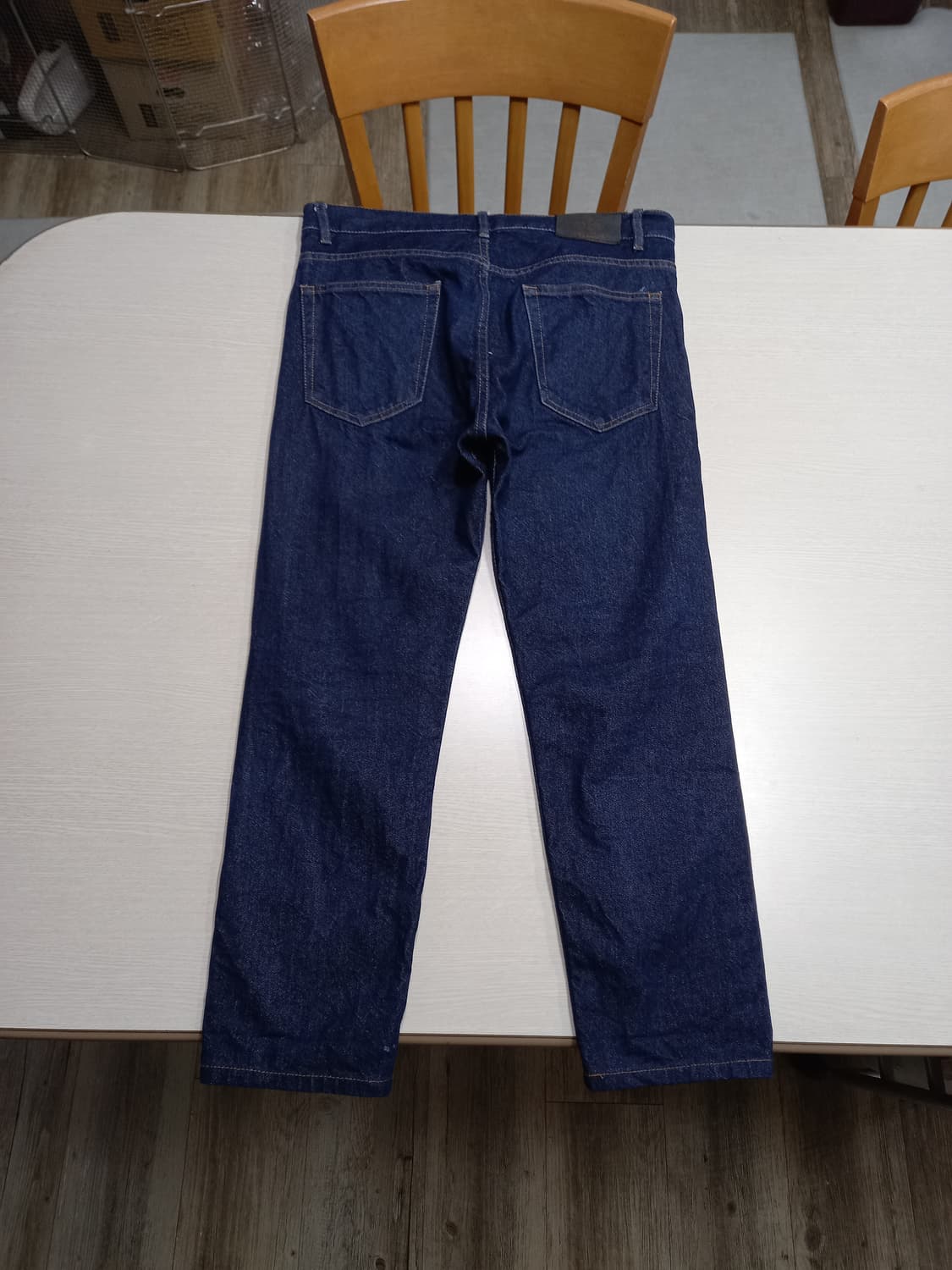 34 ZARA MAN  975 스판 슬림일자 진청 34-532 상품이미지2