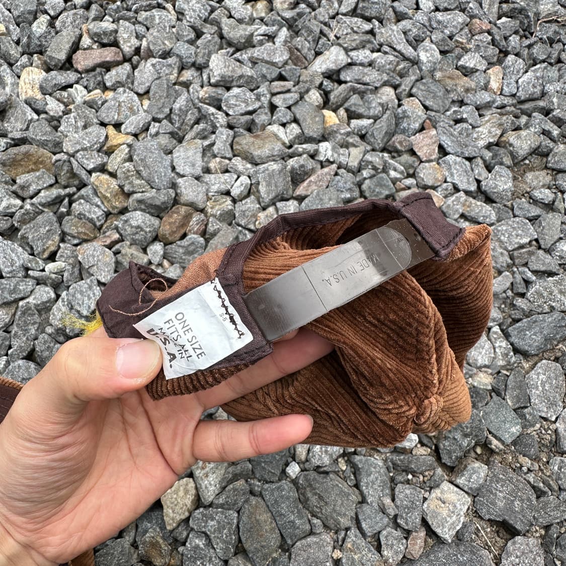 vintage 80's H.B.scotts corduroy cap 상품이미지6