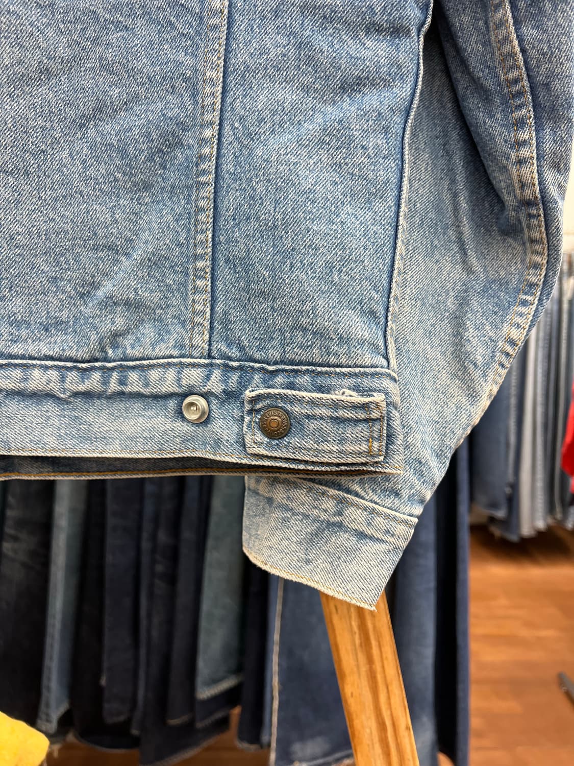 (95)70s 리바이스 오렌지탭 데님 쉐르파 자켓 상품이미지9