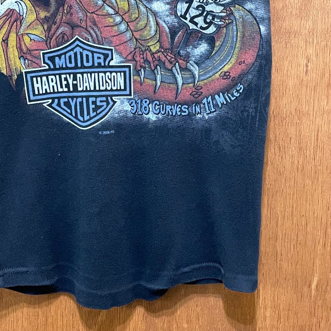 (M) Harley Davidson 할리 슬리브리스 made in USA 상품이미지3