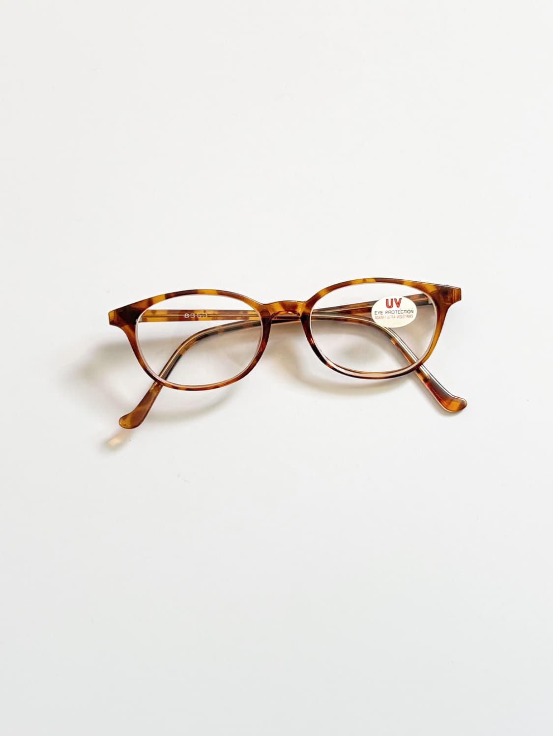 90s 앰버 토터스 웰링턴 스퀘어 뿔테 빈티지 안경 상품이미지1