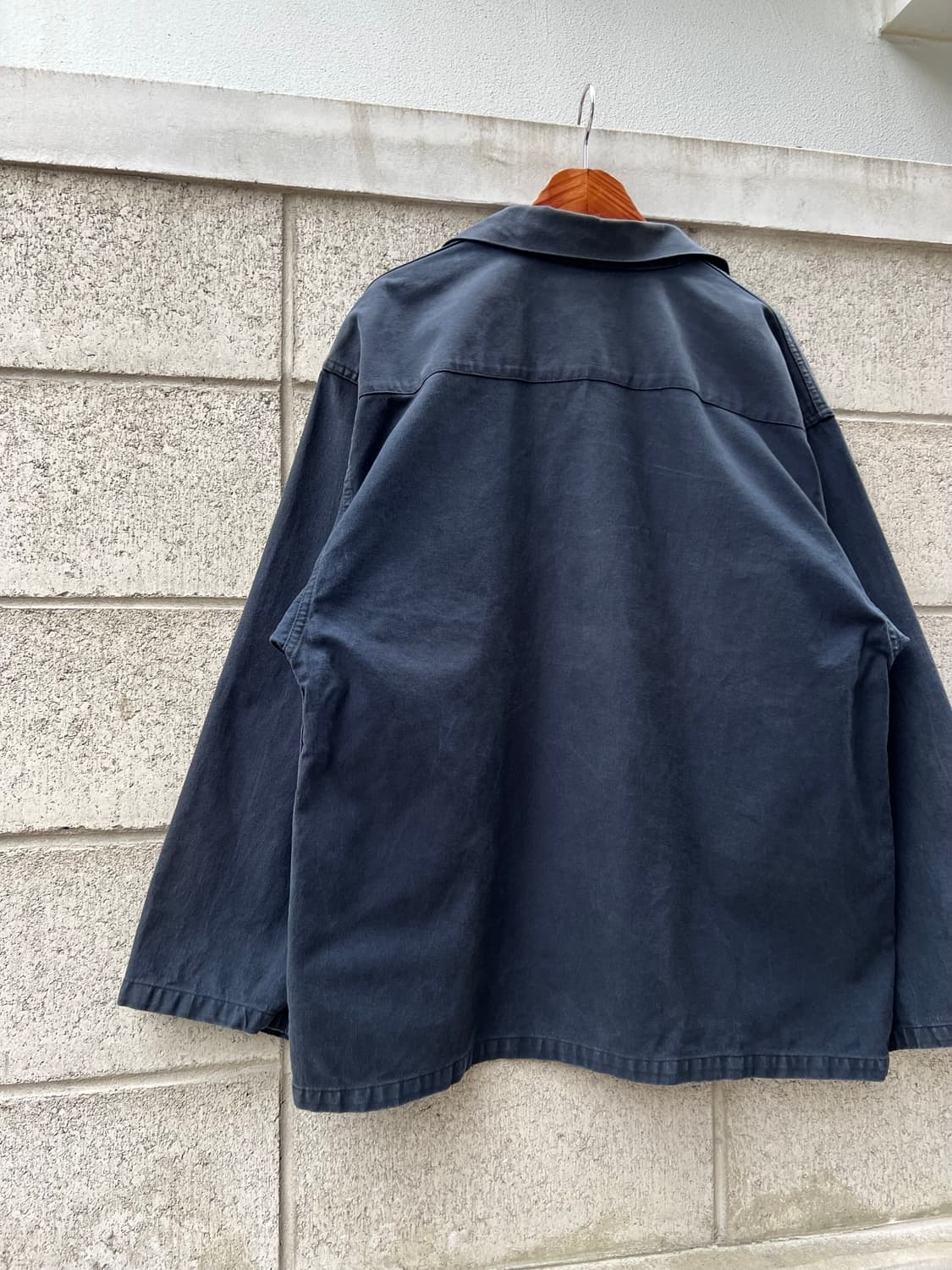 FRENCH FADED FISHERMAN 블랙프렌치워크스목자켓 상품이미지8