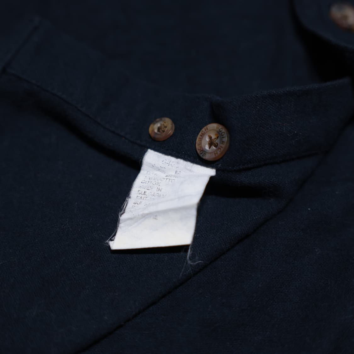Woolrich Navy Button-Down Cotton Shirt 상품이미지5