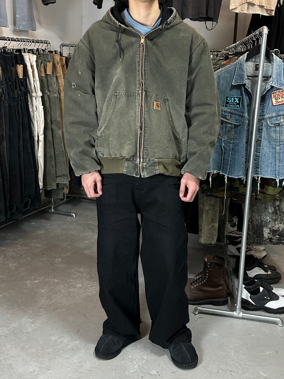 00's OG 칼하트 J25 액티브 자켓 칼하트 J130 MOS 상품이미지10