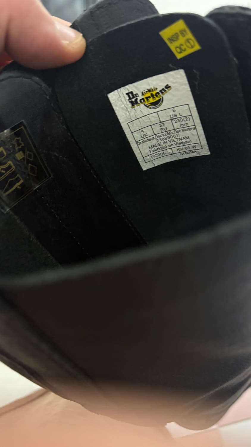 TTF✳️ Dr. Martens 1B60 20-Eye Boots  상품이미지4