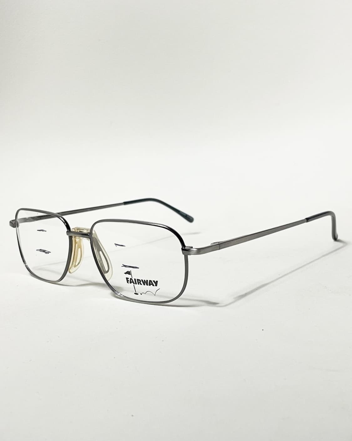 90s FAIRWAY 클래식 스퀘어 빈티지 안경 상품이미지3