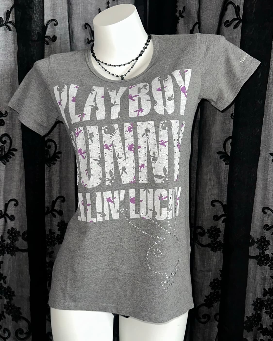 gray graphic t-shirt 상품이미지2