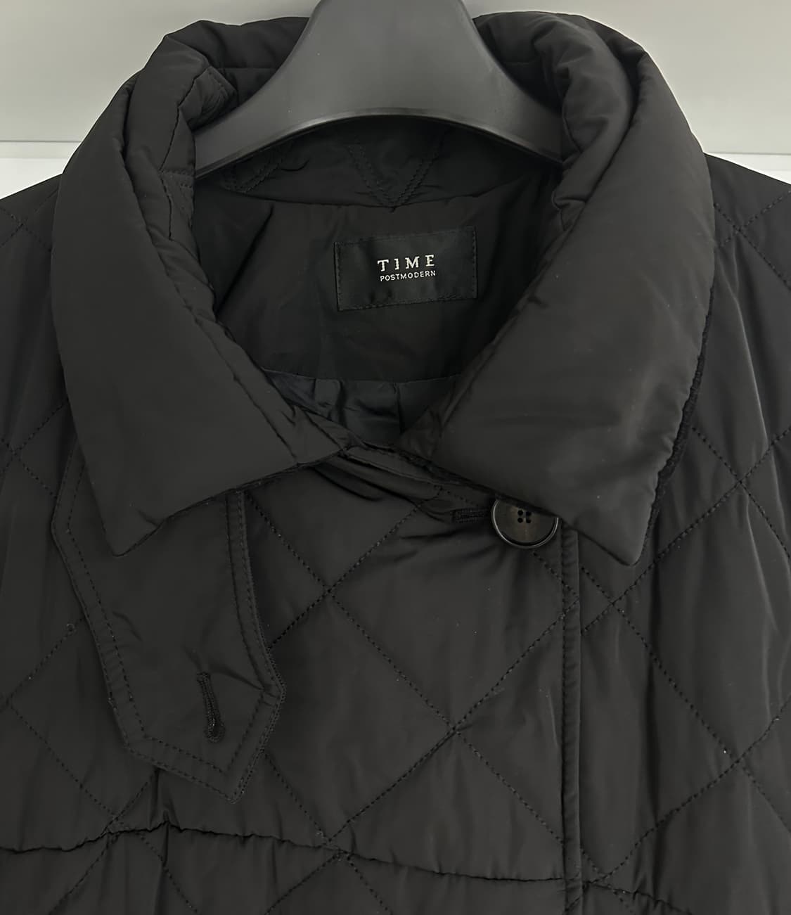 [타임] 여성 퀼팅 롱 코트 상품이미지3