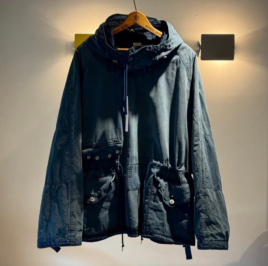 아프레쎄 빈티지 로얄 네이비 스목 자켓 상품이미지1