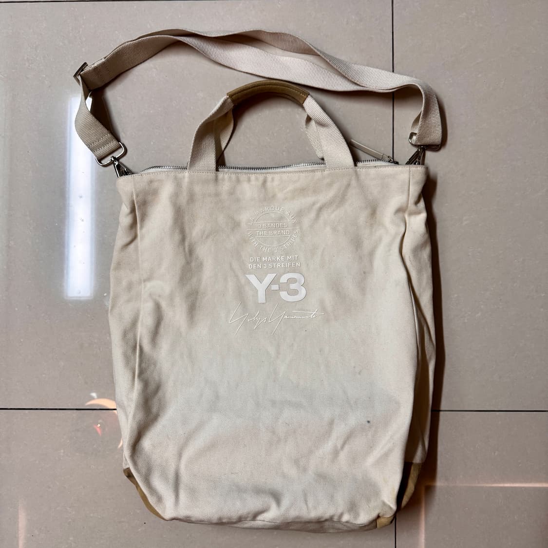 Y-3 요지야마모토 캔버스 토트백 상품이미지1