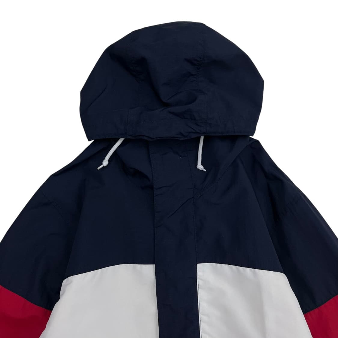 리바이스 네이비 배색 레드 후드 바람막이 상품이미지5