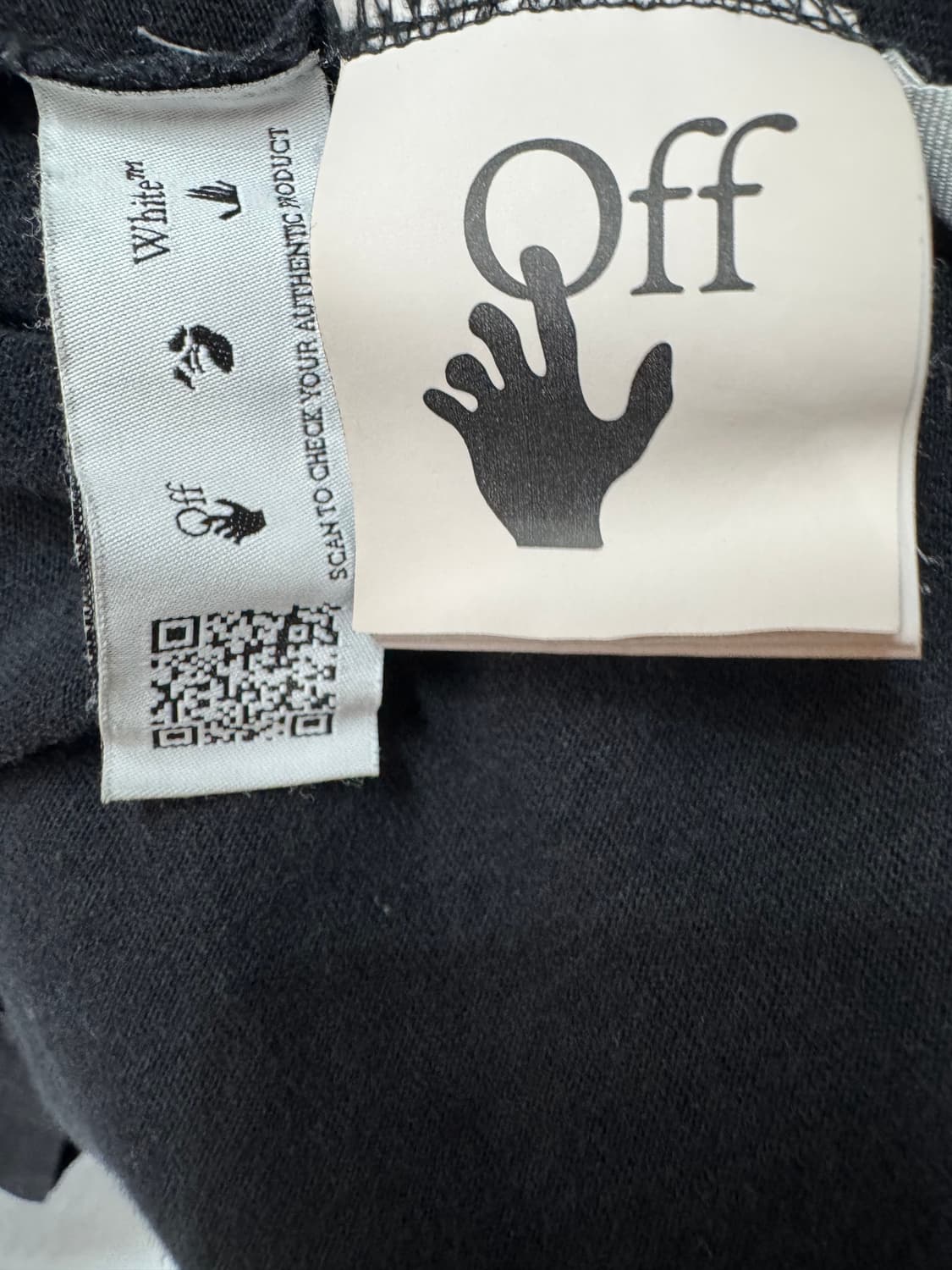 QR) 오프화이트 마커 에로우 반팔 M(L) 상품이미지4