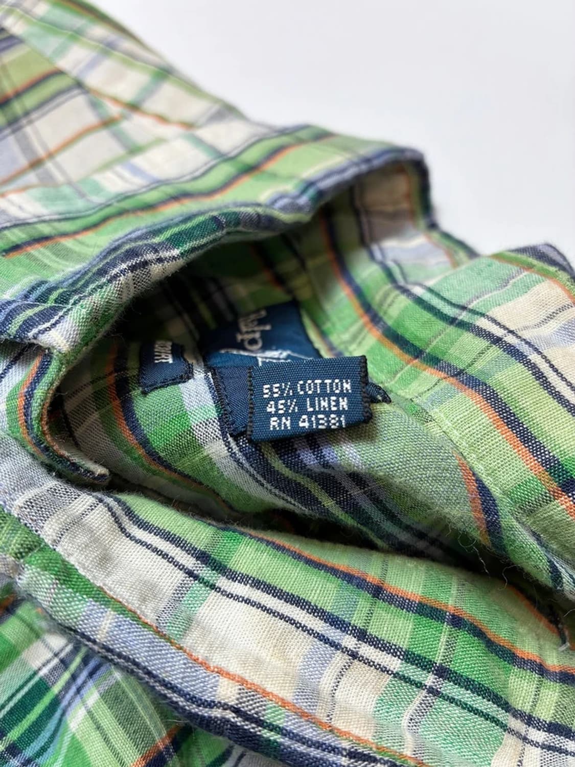 폴로 랄프 로렌 린넨 블렌드 반팔 셔츠 PN9102 상품이미지7