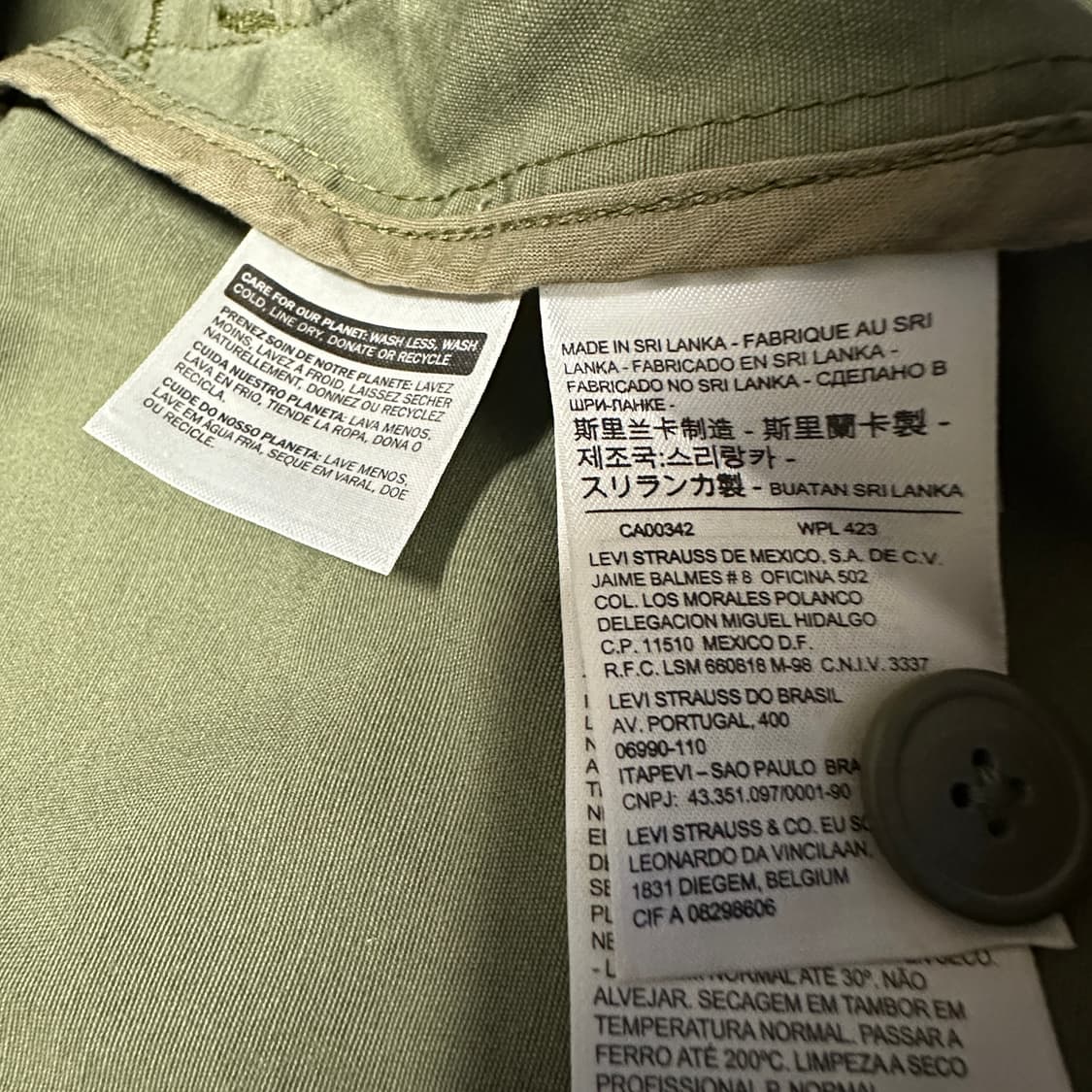 LEVI'S field coat military work jacket 상품이미지4