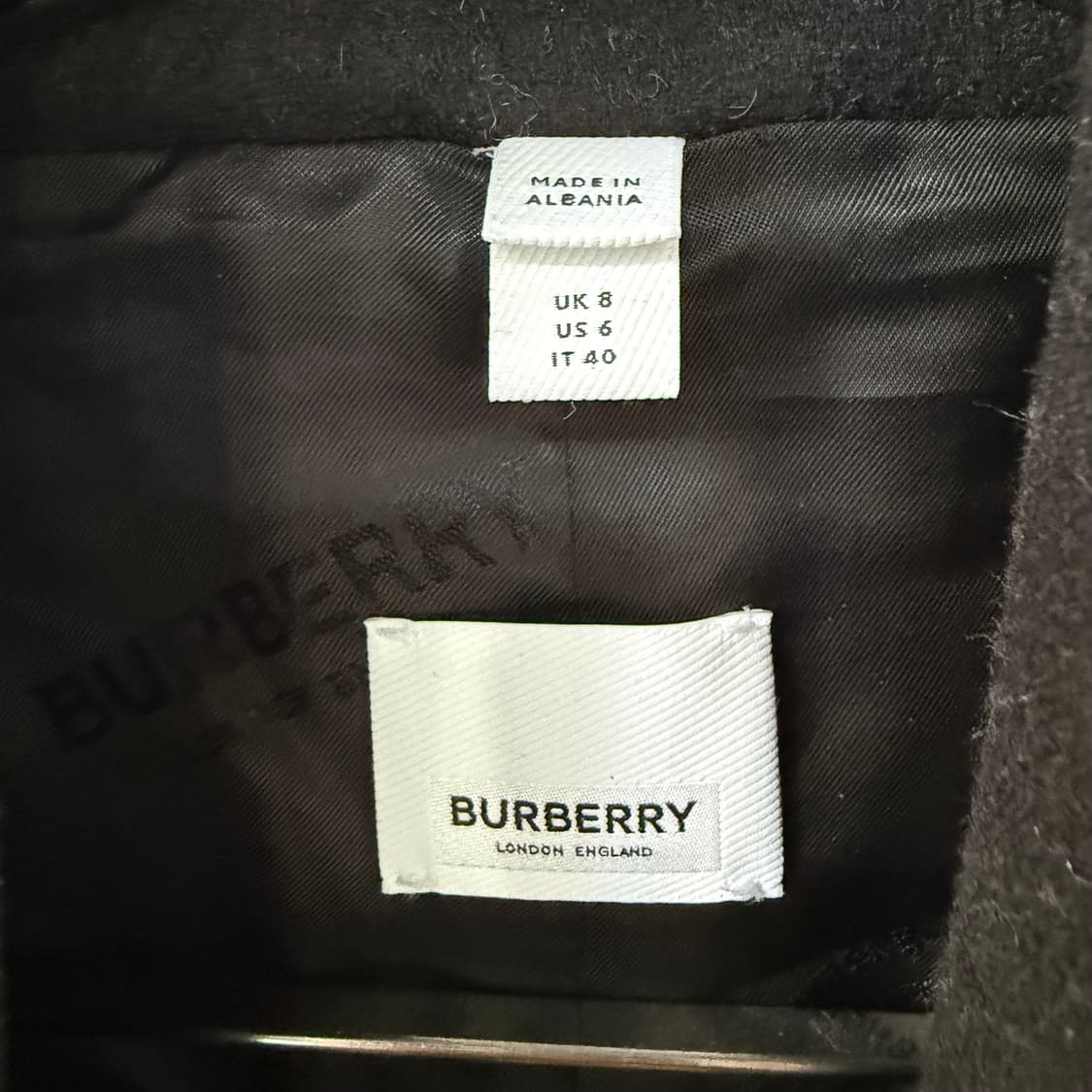 버버리 울 블렌드 더블 피코트 상품이미지3