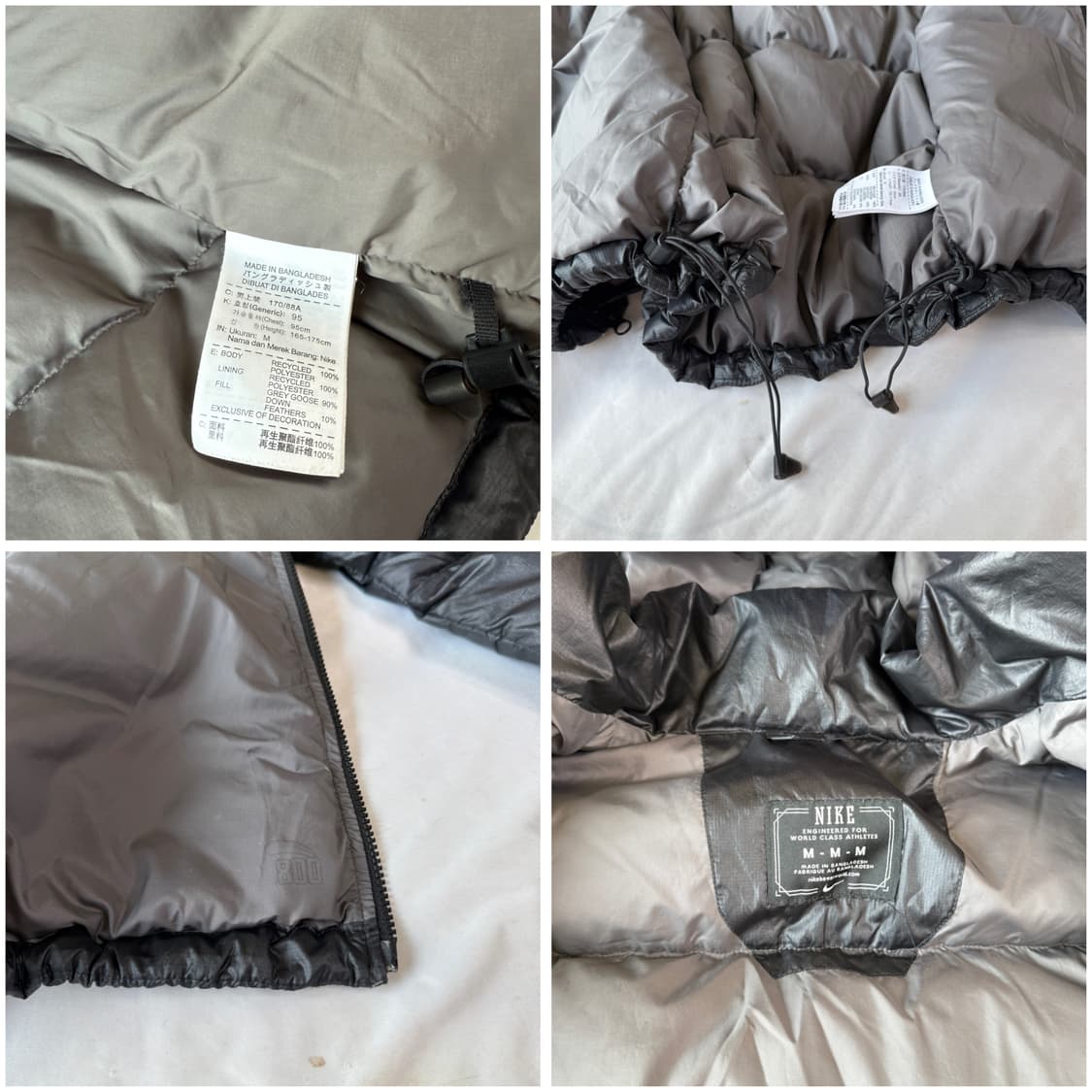 나이키 고프코어 구스다운 경량패딩 (M) 상품이미지7