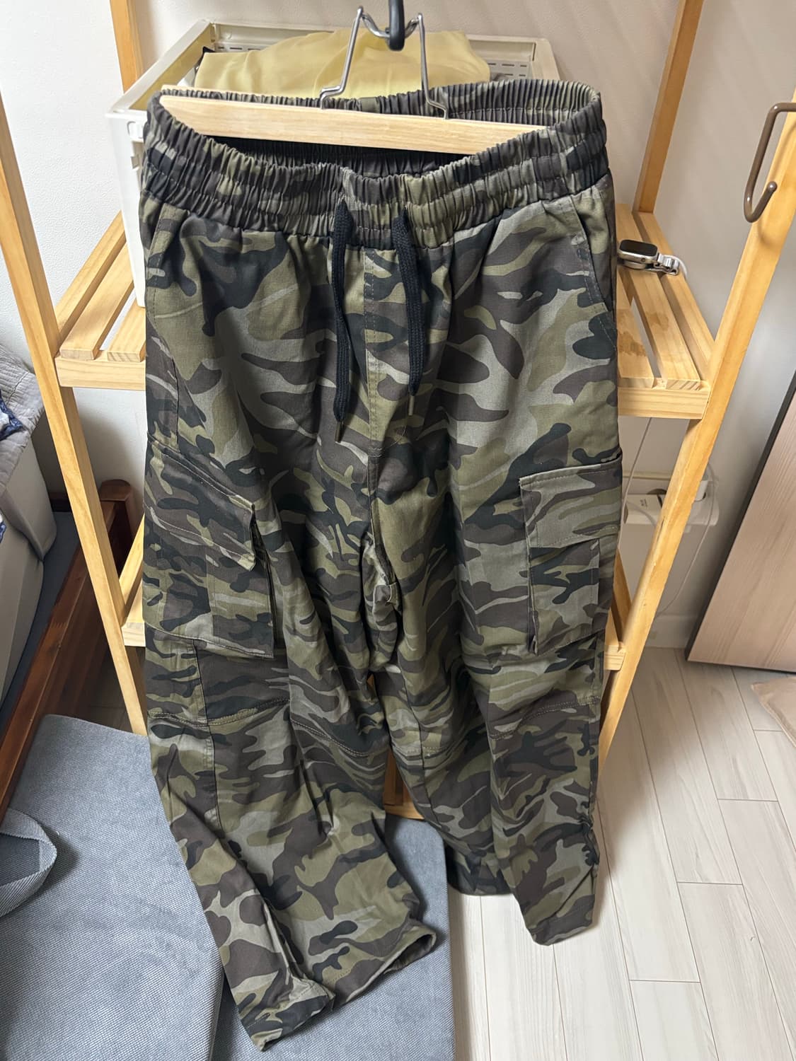 테이크이지 스웻 팬츠 카모베이지 상품이미지1