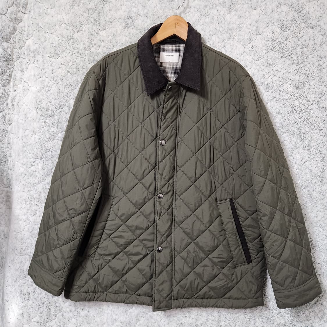J182 [110] Project M 퀼팅 빅사이즈 점퍼 상품이미지1
