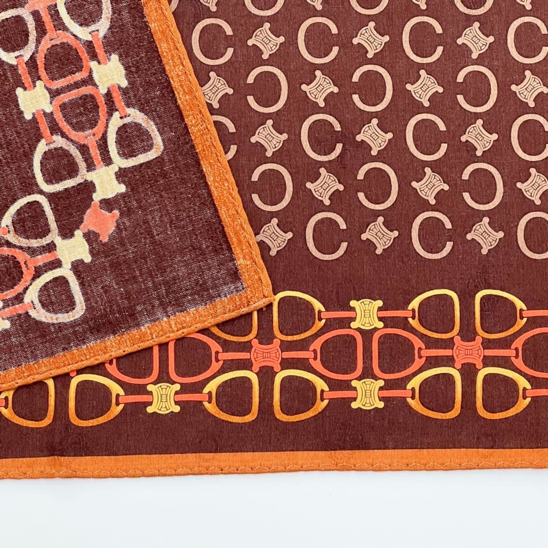 (새상품) celine / 셀린느 쁘띠스카프 손수건 상품이미지4