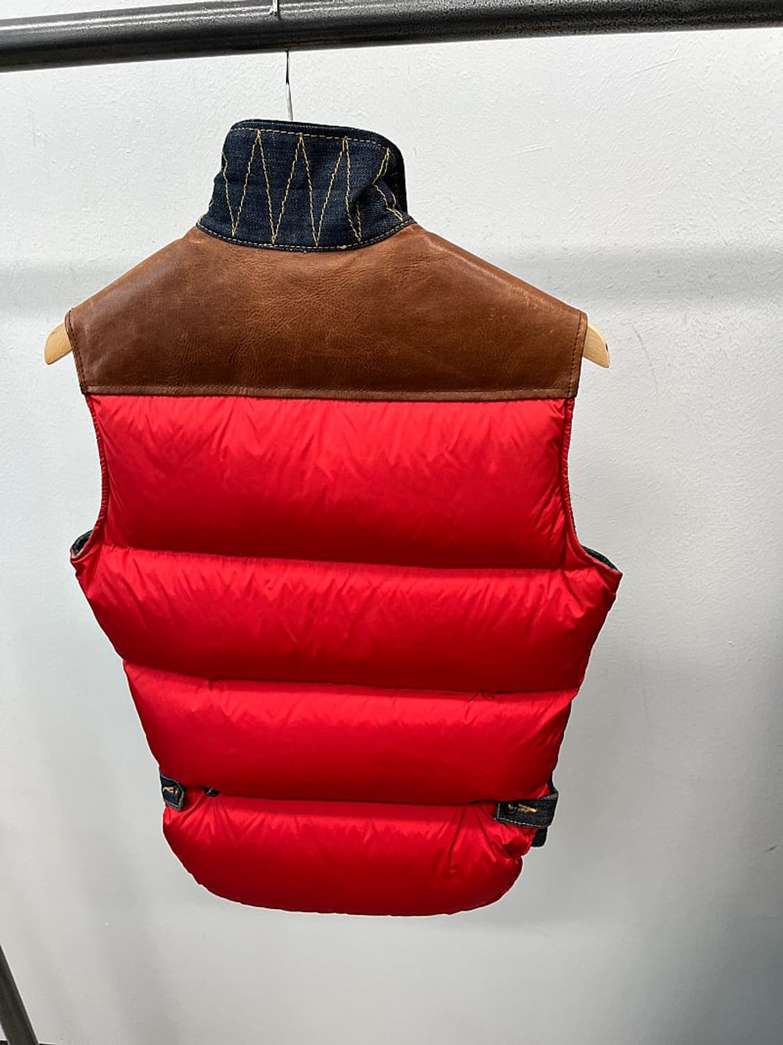 여) 디스퀘어드 데님 다운 베스트  상품이미지7