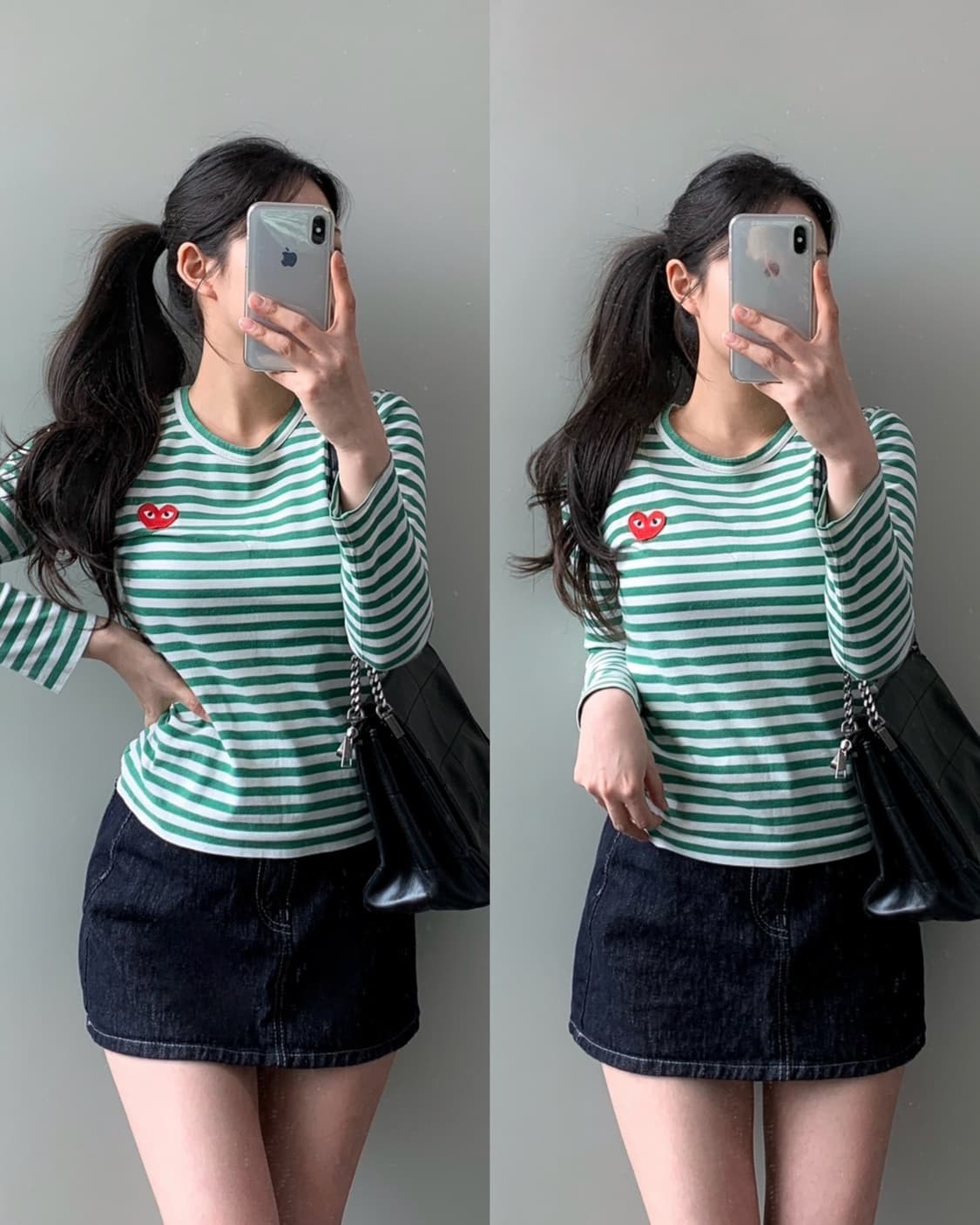 꼼데가르송 롱슬리브 상품이미지1