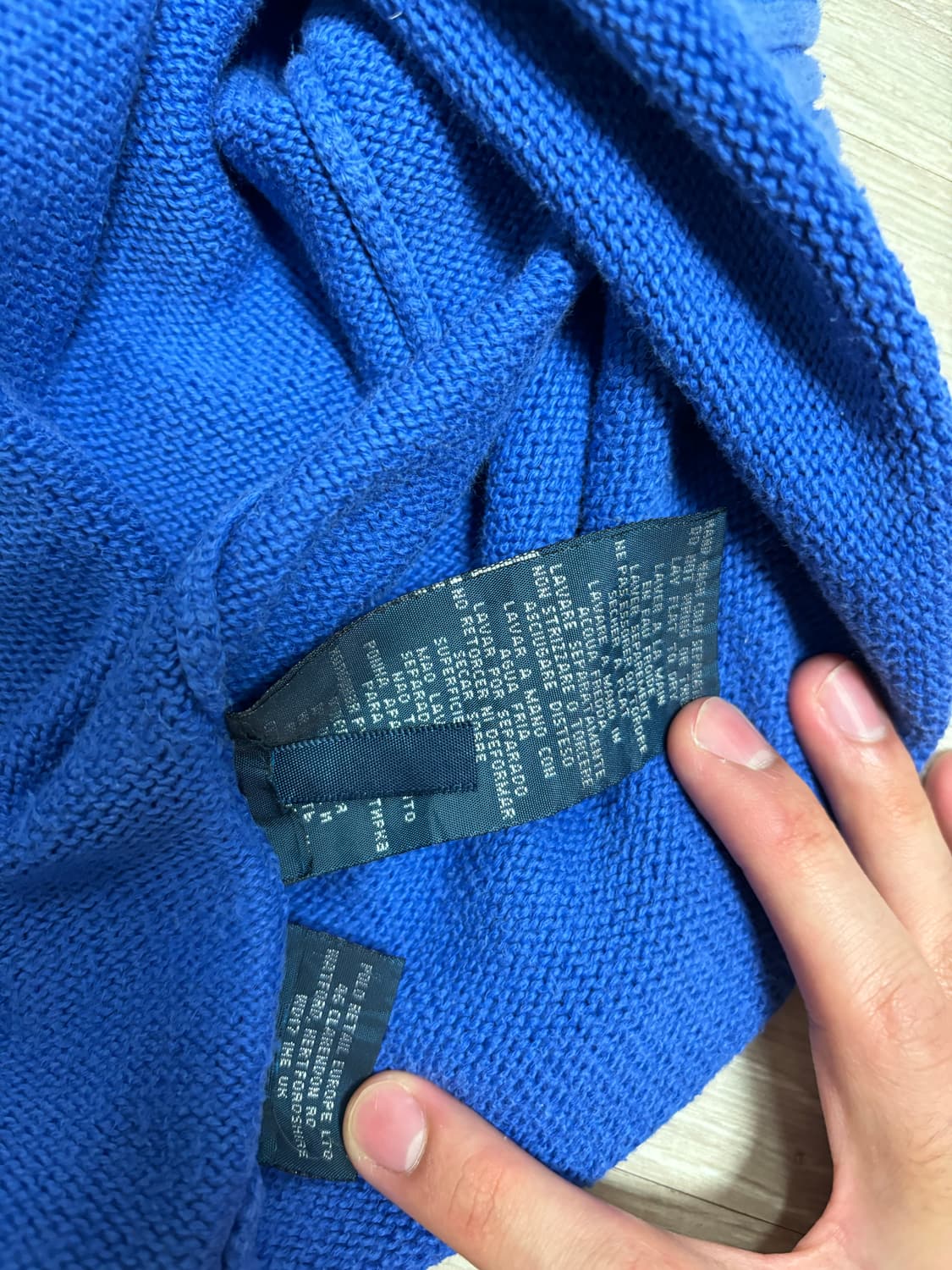 90s  폴로 랄프로렌 유럽판 코튼 니트 (100) 상품이미지5