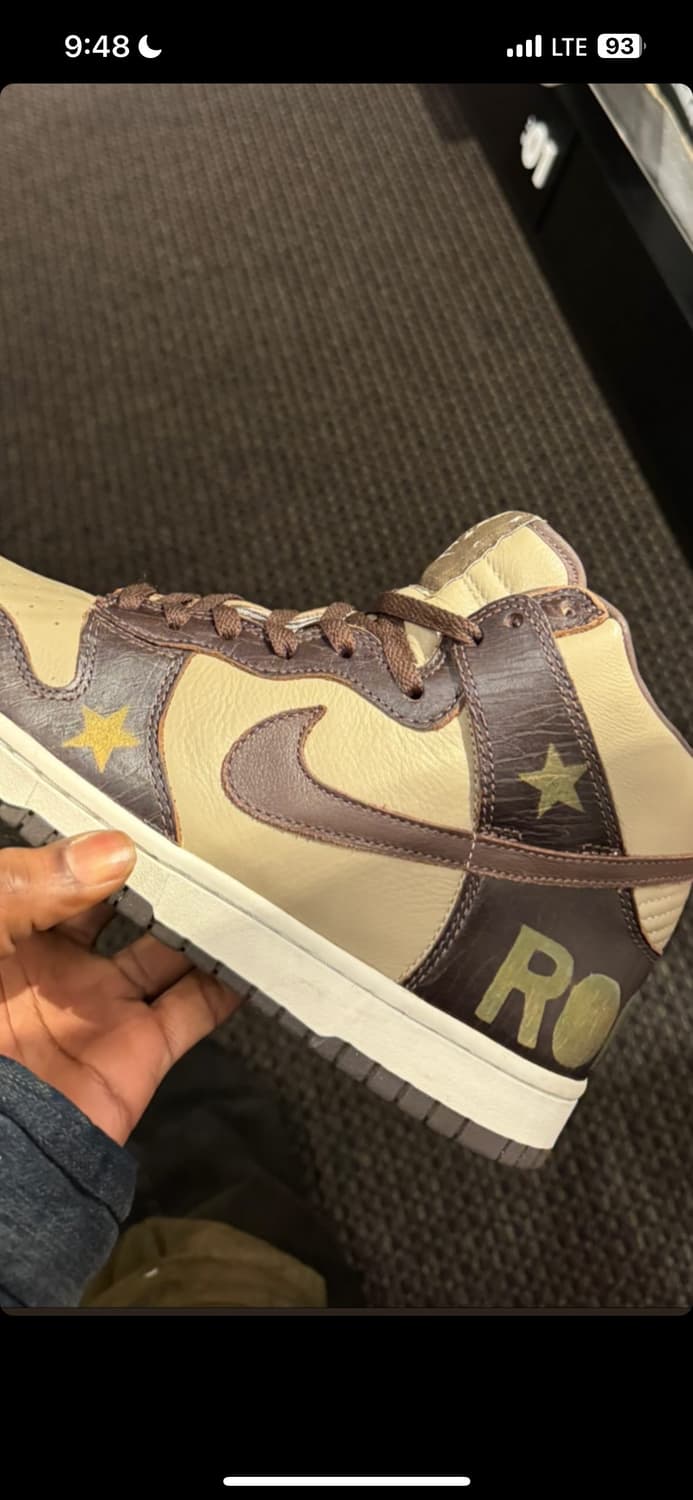 나이키 덩크하이 프리미엄 카키브라운 상품이미지2