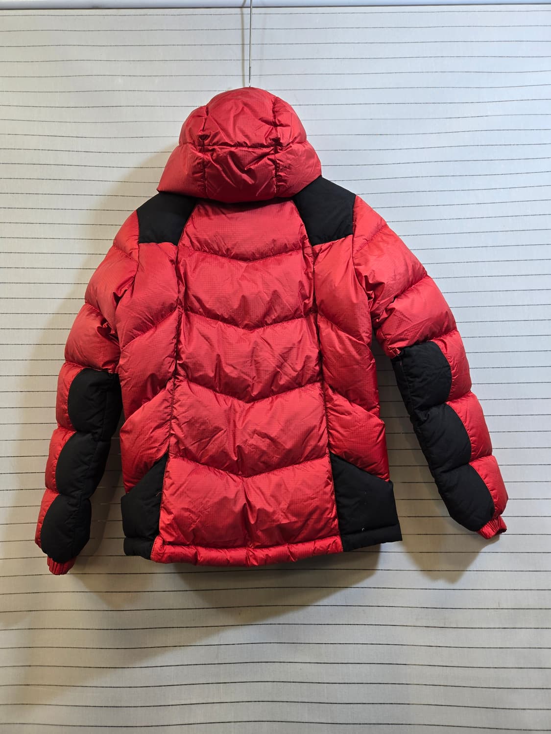 코오롱스포츠 윈드스타퍼 구스다운 패딩 레드 상품이미지8