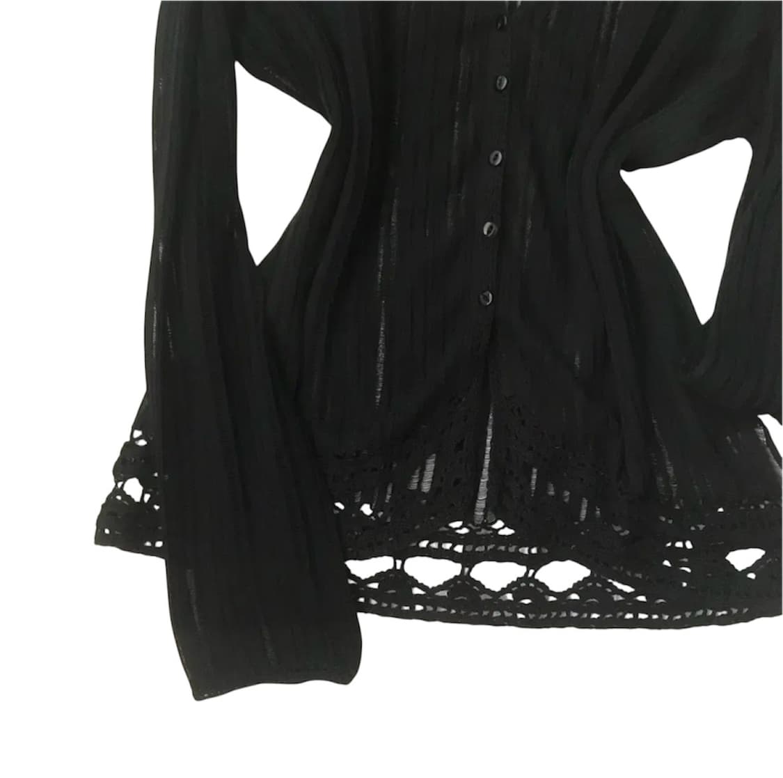 일본빈티지 시스루 가디건 상품이미지2